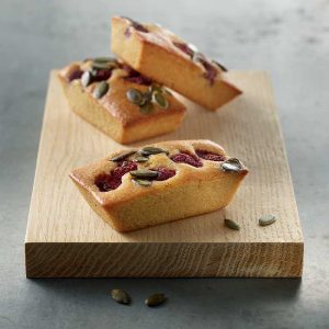 Financier Vegano De Almendra Y Frambuesa - Traiteur de Paris