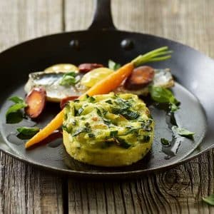 Flan de Calabacín - Traiteur de Paris
